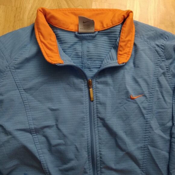 Vintage Nike Small Swoosh Sphere Dry Windbreaker Jacket - Picture 1 of 12